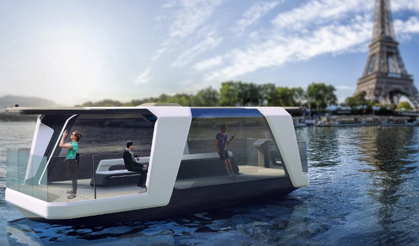 2024 Olympics 3D printed ferry
