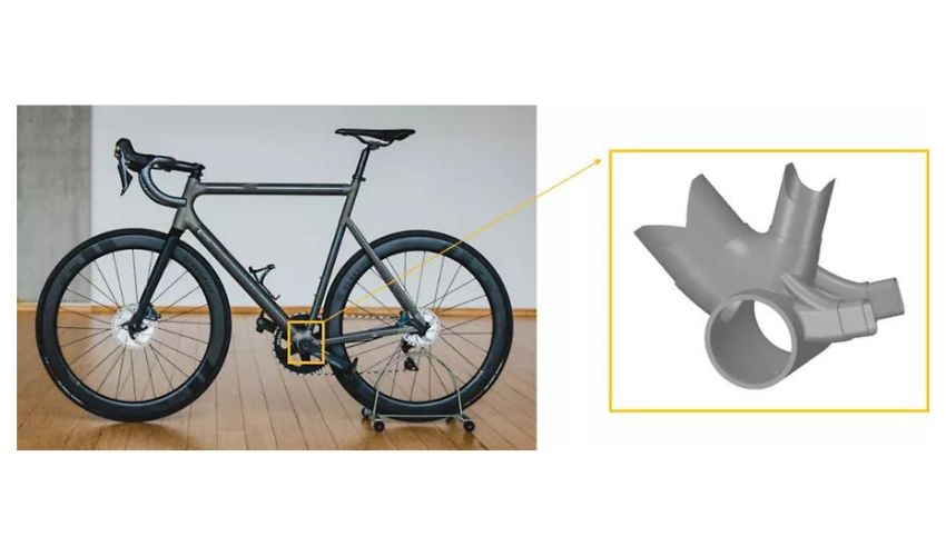 Ansys Additive collaboration to make bicycle frame