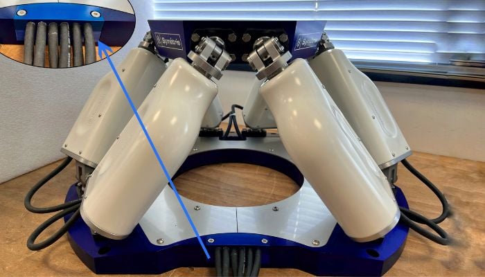 Symetrie turned to 3D printing to make its Hexapods