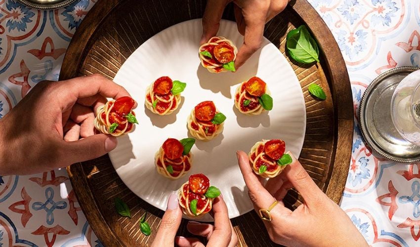 barilla 3D printed spaghetti