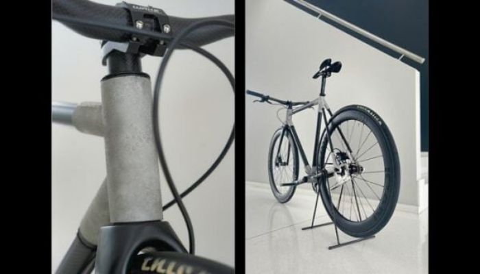 The 3D printed bike's features