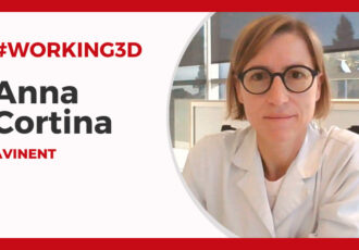 Anna Cortina is a specialist for quality control in 3D printing for the healthcare industry