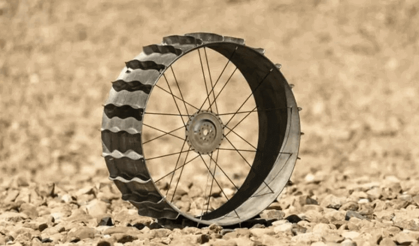 A 3D printed wheel prototype for NASA's lunar rover