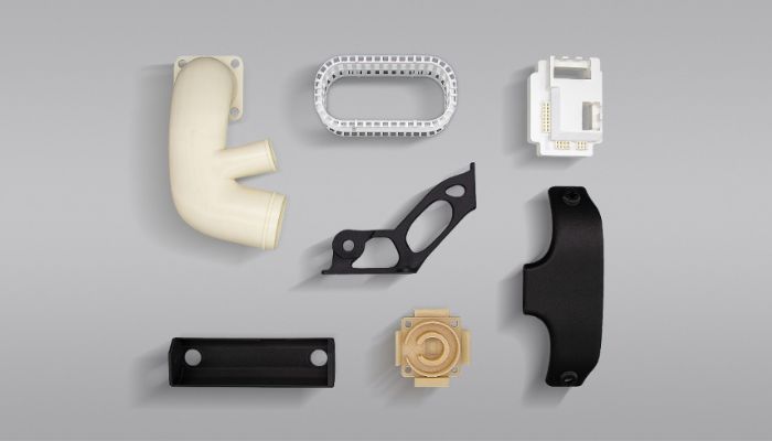 3D printed parts made by INTAMSYS which could be shown at Formnext 2023