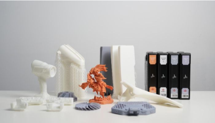 The DF2 Solution is capable of printing with a variety of materials