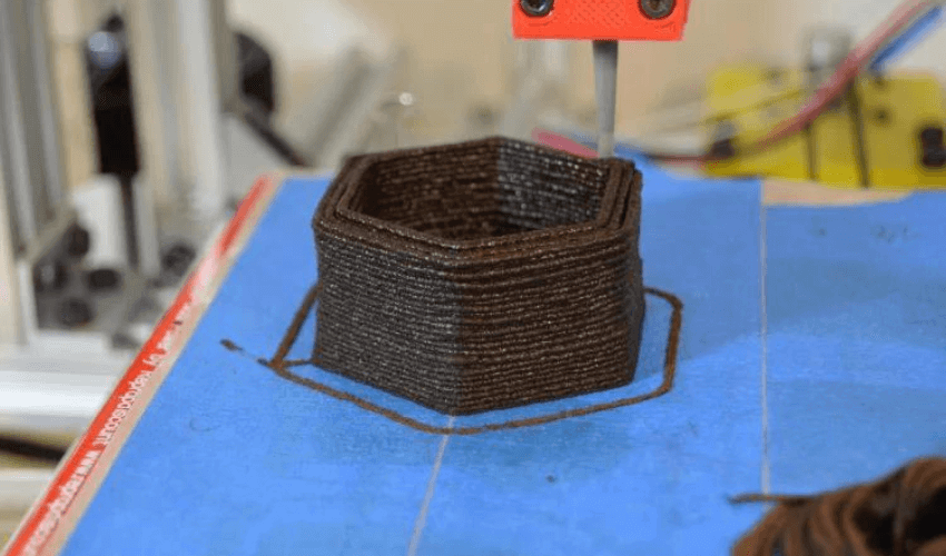 3D printing coffee grounds
