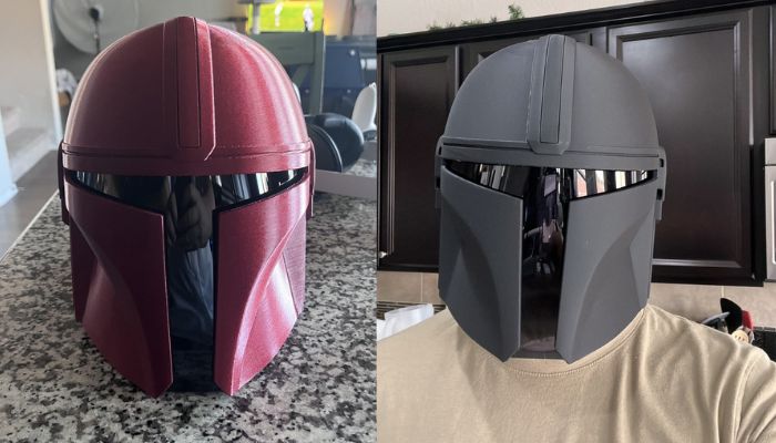 Mandalorian helmet, top STL 2023