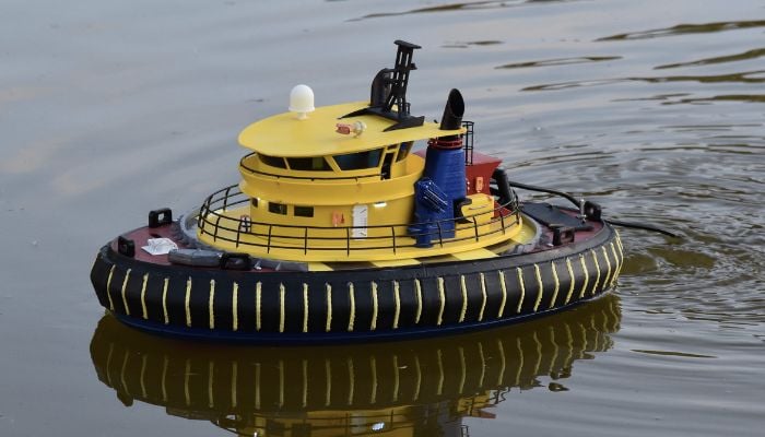 3D printed tugboat top STL 2023
