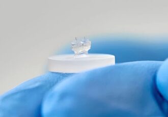 3D bioprinting heart on a chip