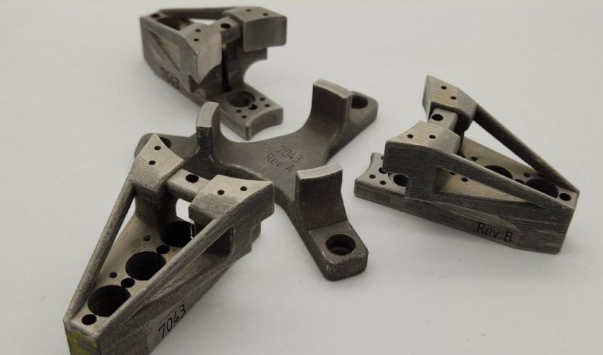 Tritone's MoldJet 3D printing technology is being used by APG to make chuck jaws