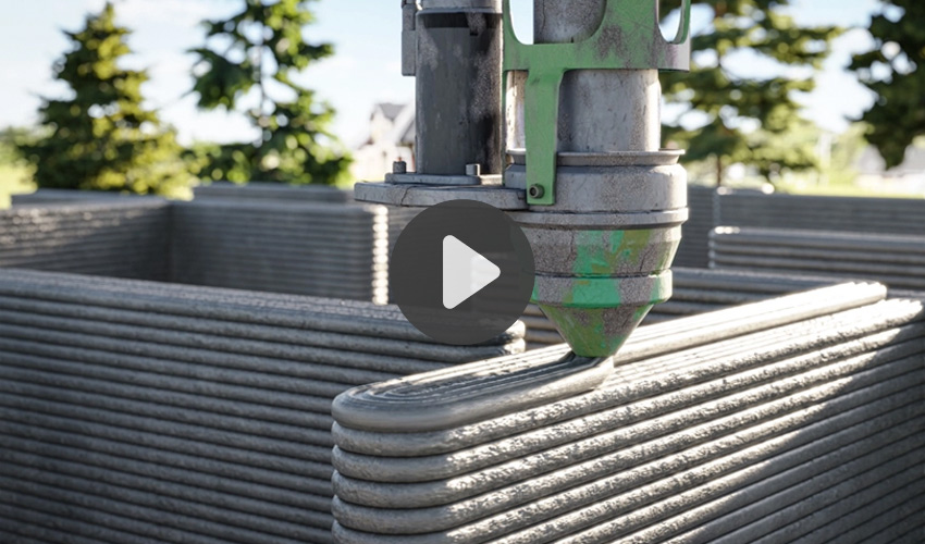 concrete 3D printers