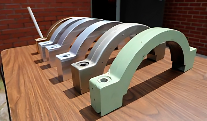 Transmission mount 3D printed by US soldier for Bradley Fighter Vehicle