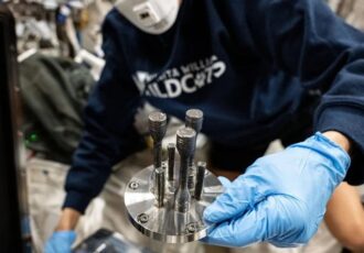 ISS metal 3D printing
