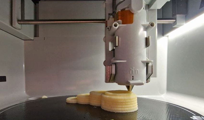 3D printed food for people with difficulty swallowing