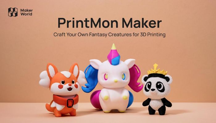 AI 3D Model Generator PrintMon Maker