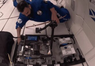 Space Factories zero gravity 3d printing