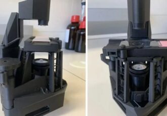 3D printed microscope
