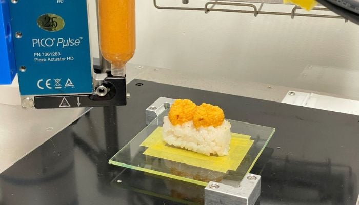 3D printed sushi
