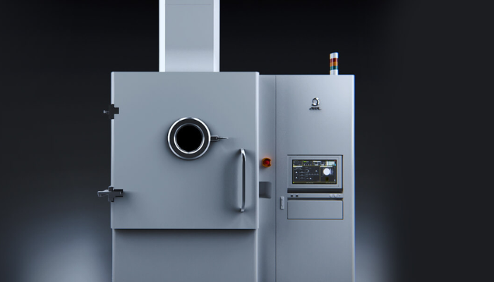 One of JEOL's EBM 3D printers