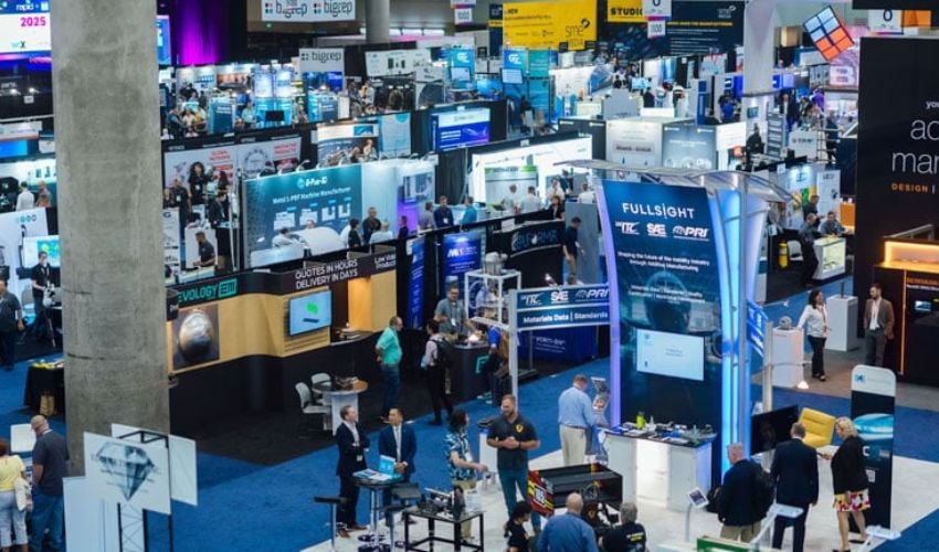 RAPID + TCT 2025 show floor