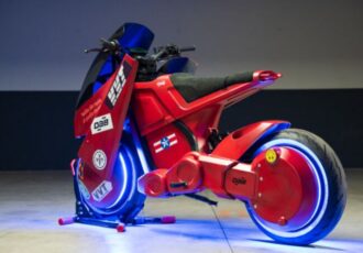 3d printed electronic motorcycle