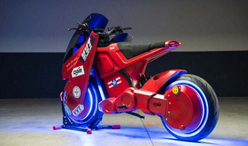 3d printed electronic motorcycle