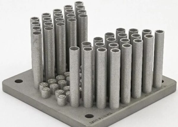 Several capsules can be 3D printed at the same time.