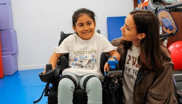 The students have worked closely with other therapists and families.
