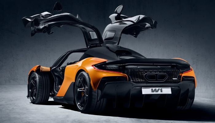 Several parts of the “supercar of the future” were 3D printed.