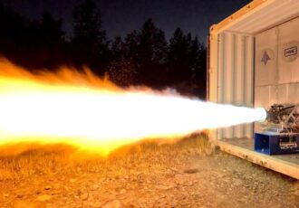 Mjölnir Rocket Engine test