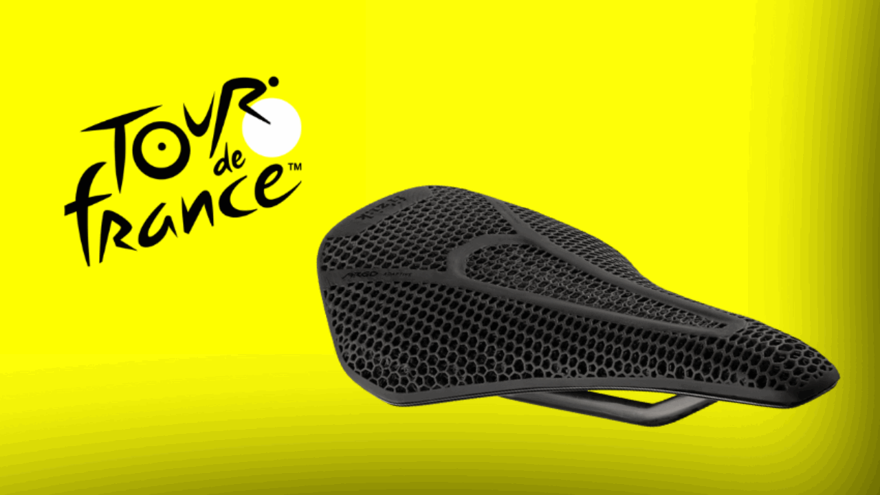 A 3D Printed Saddle Rode to the Finish Line at the Tour de France