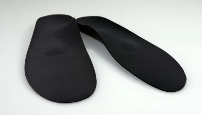 The 3D-printed insoles are finished in just 90 minutes