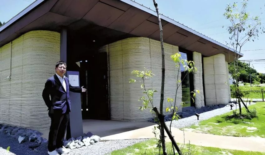 3d printed house Lib Work japan