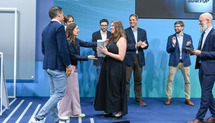 The awards recognize achievements in six categories, including emerging startups, forward-thinking sustainable business models, and innovative technologies. (Photo Credit: Formnext)