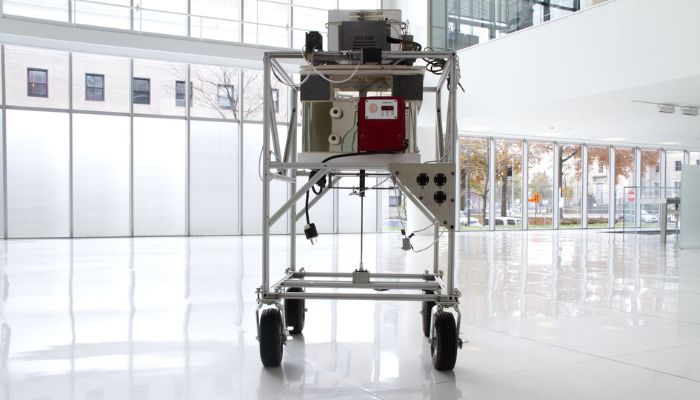 The first iteration of the G3DP (Photo Credit: MIT/Oxman)