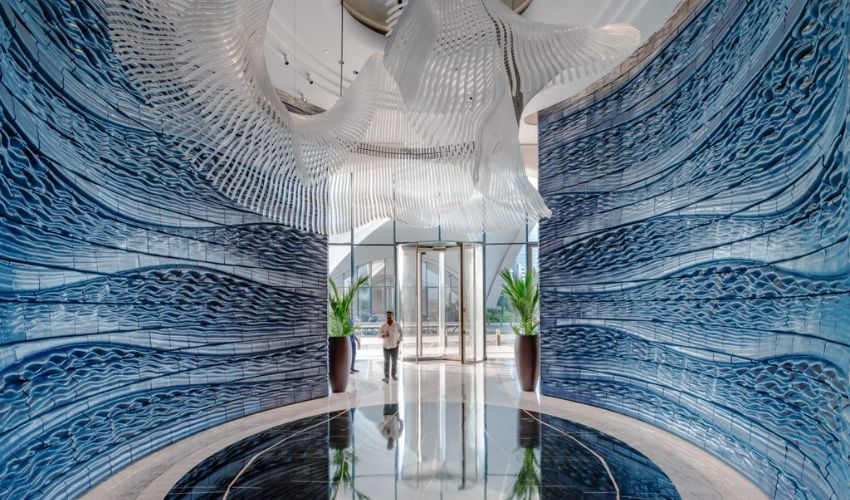 Over 900 3D Printed Tiles Used for Luxury Hotel in Dubai