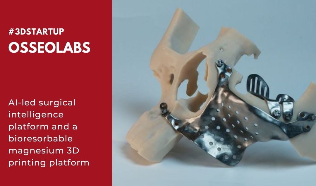 #3DStartup: OsseoLabs' AI-Led Surgical Intelligence Platform and Material