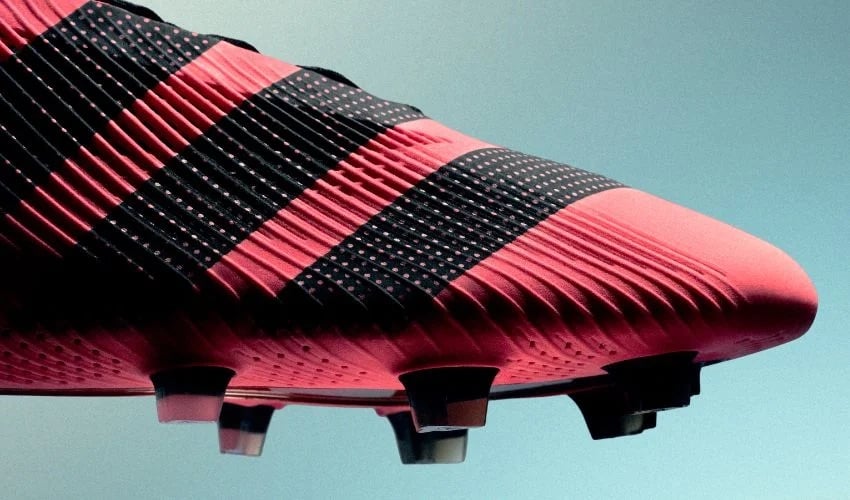 3D-printed soccer cleats