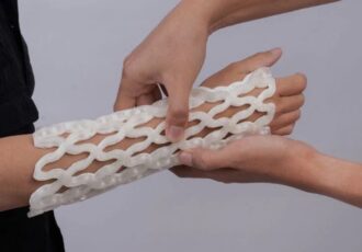 4D Printed Cast