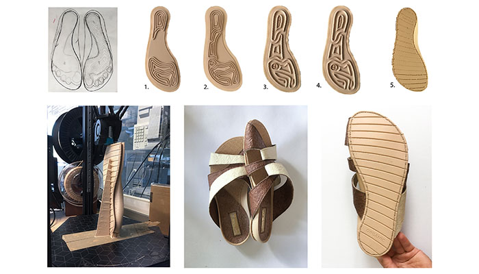 organic 3d printed shoe