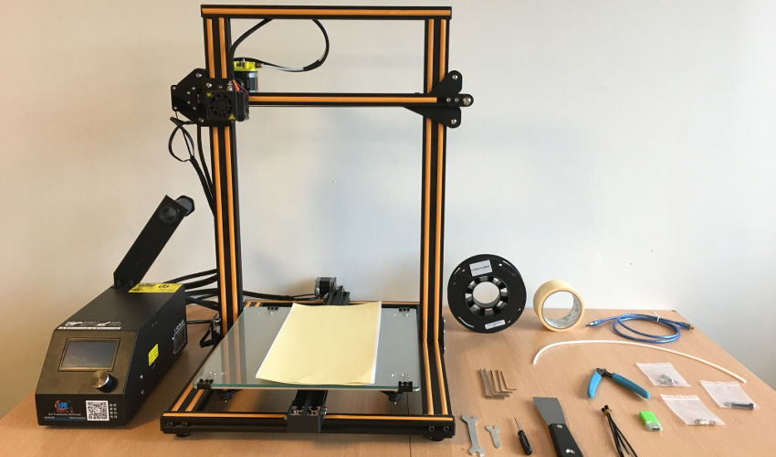 Creality CR-10 S5 frame brace hardware Requires printed parts 