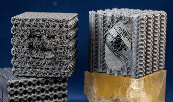 3D printed polymer cubes can resist bullet impact - 3Dnatives