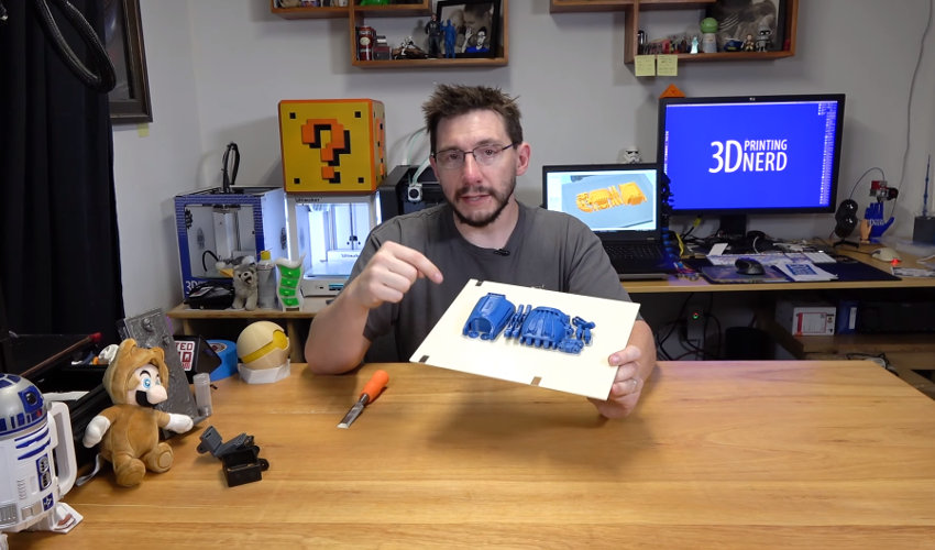 joel telling 3d printing nerd