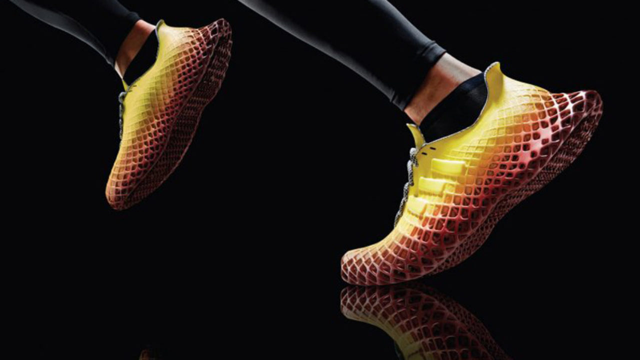 Adidas Grit with a 3D printed soles for intensive training -