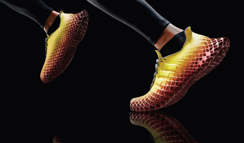 Adidas Grit with a 3D printed soles for intensive training -