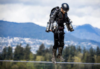 3D printed jet suit