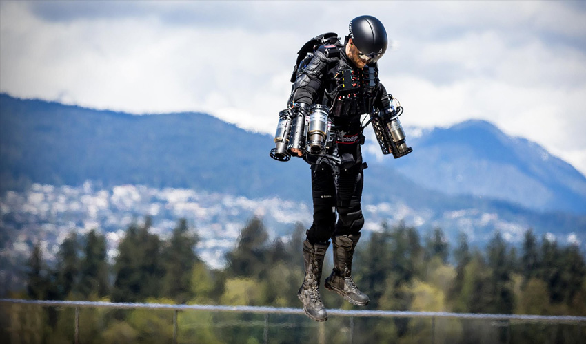 3D printed jet suit