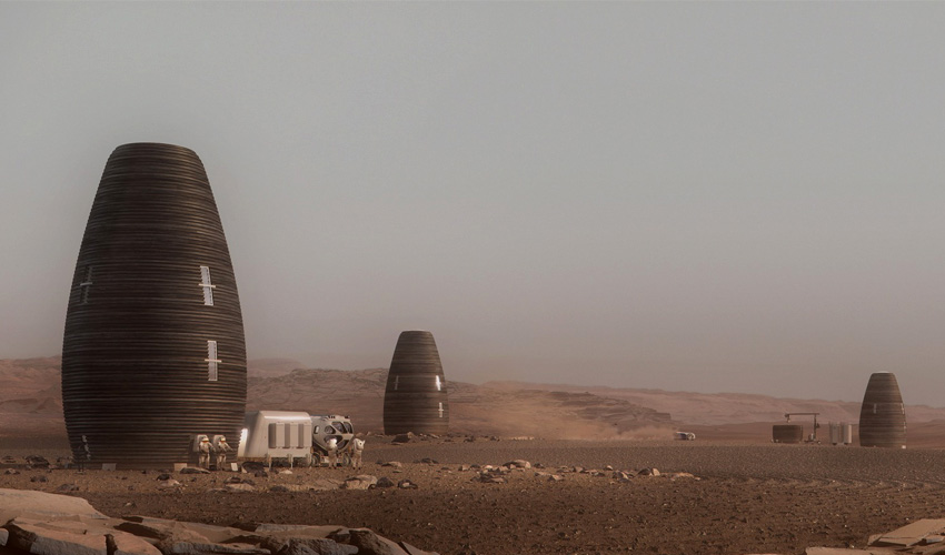 House to live on Mars