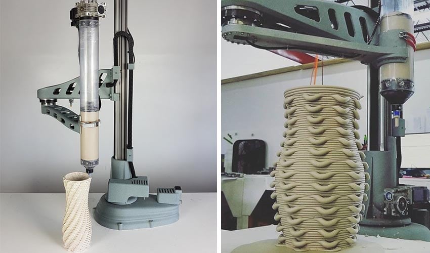 Ubrugelig ugentlig heltinde New clay 3D printer from 3D Potter extends current capabilities - 3Dnatives