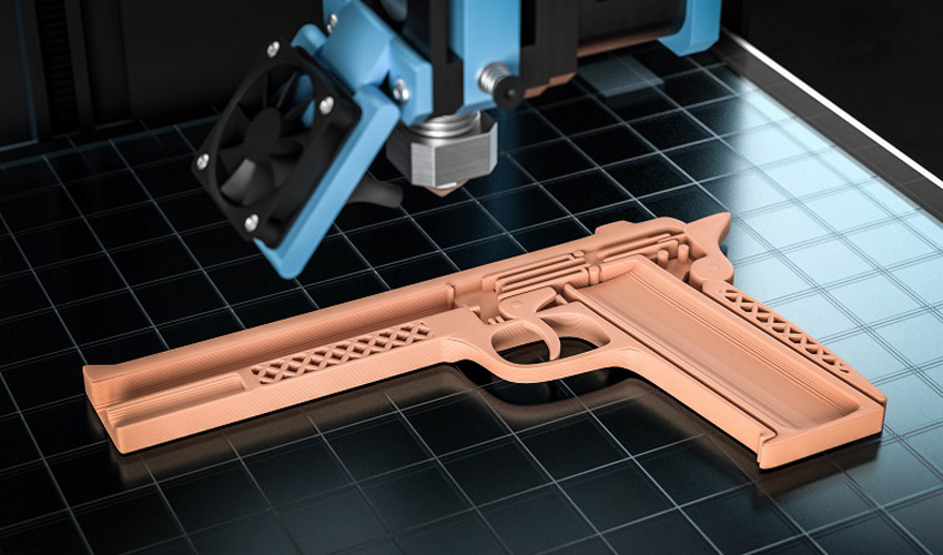 3D printing firearm